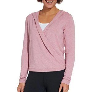 CALIA by Carrie Underwood Pink Wrap Top